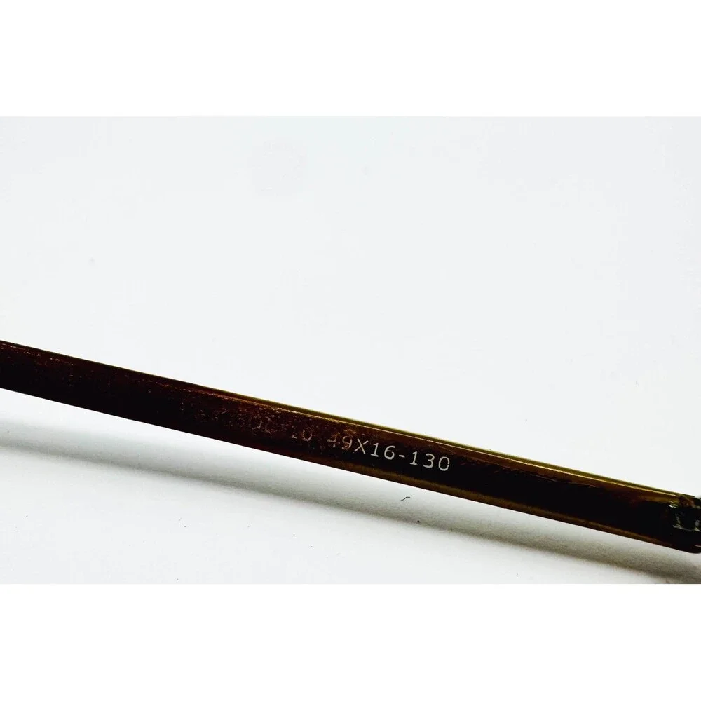 Tura Eyeglasses Frames Women Brown Metal Full Rim 49-16-130